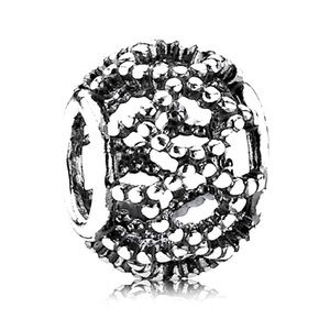 NEW Pandora Wanderlust Charm Sterling Silver open works charm